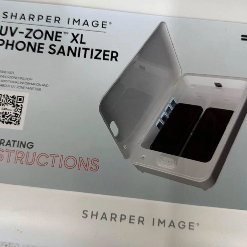 Sharper Image UV-Zone XL Sanitizer - Gray